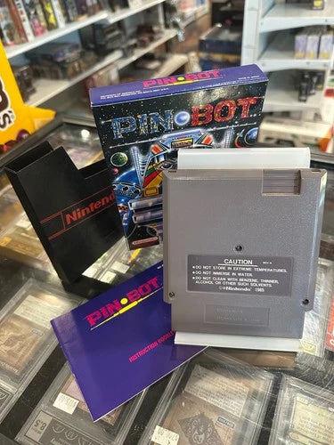 Load image into Gallery viewer, Pinbot - NES - (Nintendo Entertainment System, 1990) CIB Good Condition - Poster
