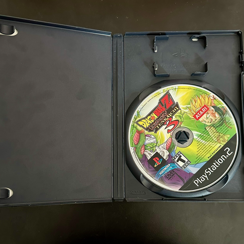 Dragon Ball Z Budokai Tenkaichi 3 PS2 PlayStation 2 Black Label No Manual Bonus
