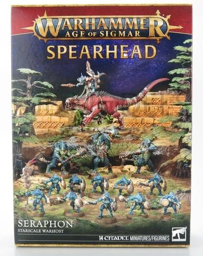 Load image into Gallery viewer, Games Workshop Age of Sigmar Spearhead: Seraphon - Starscale Warhost Warhammer - Cobbco
