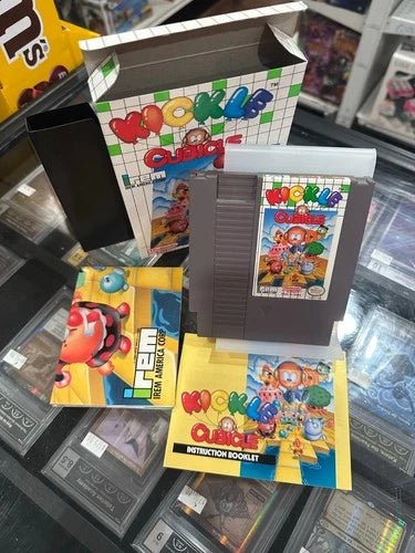 Load image into Gallery viewer, Retro Kickle Cubicle Nintendo Game Original Box Vintage - CIB - Good Condition - Cobbco
