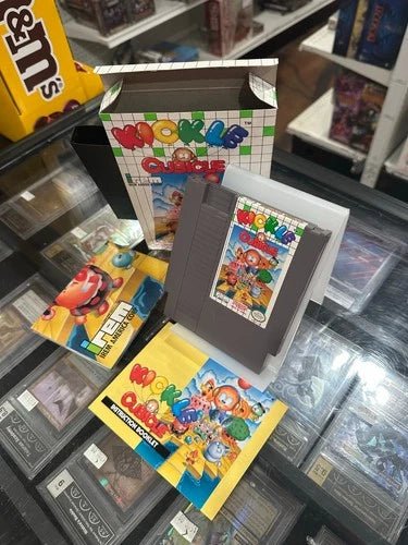 Retro Kickle Cubicle Nintendo Game Original Box Vintage - CIB - Good Condition - Cobbco