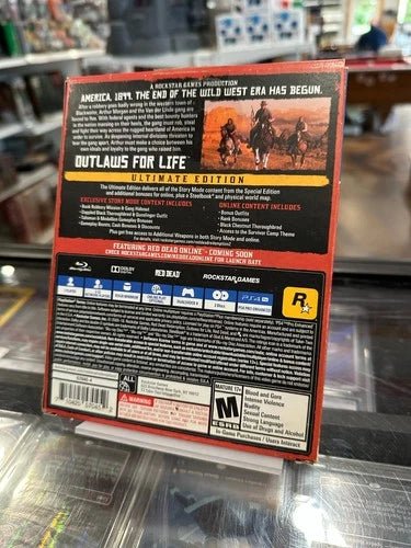 Red Dead Redemption 2: Ultimate Edition (PlayStation 4, 2018) CIB Good Condition - Cobbco