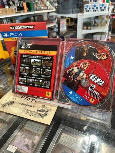 Load image into Gallery viewer, Red Dead Redemption 2: Ultimate Edition (PlayStation 4, 2018) CIB Good Condition - Cobbco
