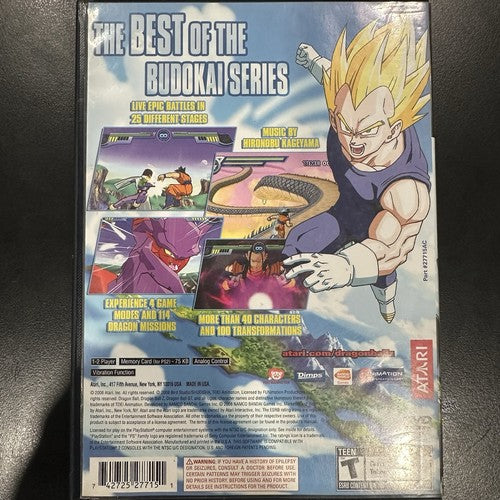 Load image into Gallery viewer, Dragon Ball Z Infinite World PS2 PlayStation 2 Black Label CIB Tested Works
