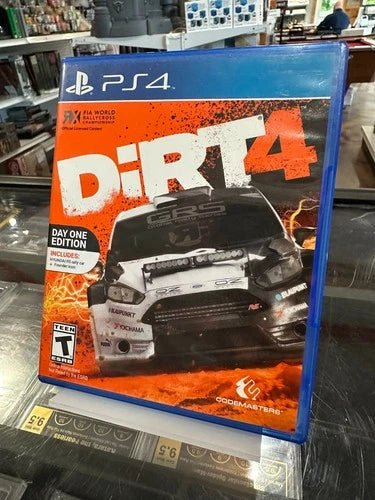 Dirt 4 Sony PlayStation 4 - PS4 - Good Condition Complete - CIB - Racing Sim - Cobbco