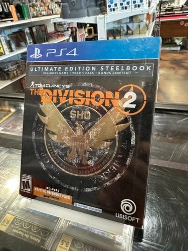 Load image into Gallery viewer, Sony Playstation 4 PS4 Tom Clancy's The Division 2 Ultimate Edition Steelbook - Cobbco
