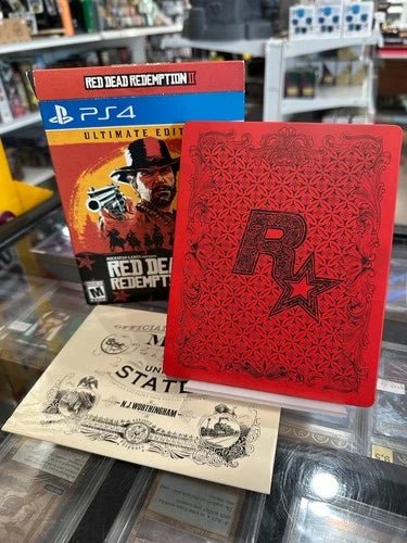 Load image into Gallery viewer, Red Dead Redemption 2: Ultimate Edition (PlayStation 4, 2018) CIB Good Condition - Cobbco
