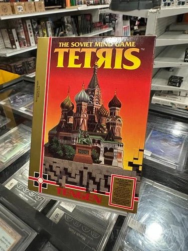 Tengen Tetris (Nintendo NES) w/box & sleeve Rare CIB with Poster - Good - Cobbco