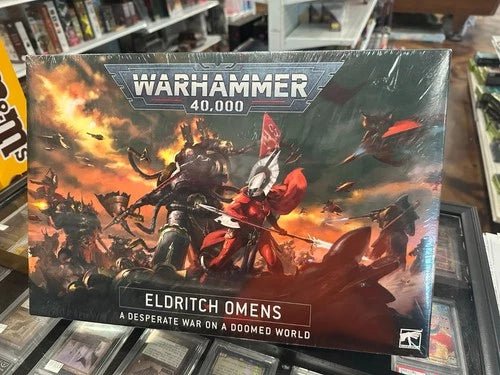 Warhammer 40K Eldritch Omens OOP Battle Box Aeldari Chaos Space Marines NIB - Cobbco