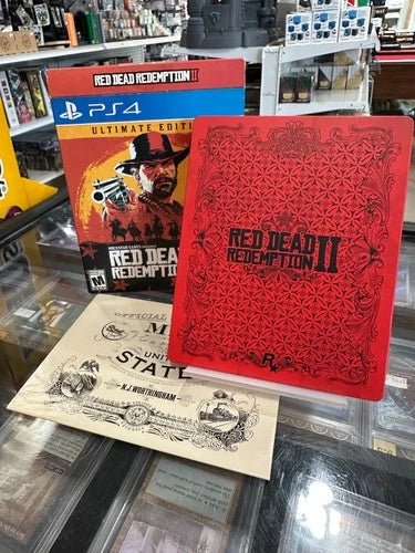 Load image into Gallery viewer, Red Dead Redemption 2: Ultimate Edition (PlayStation 4, 2018) CIB Good Condition - Cobbco

