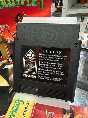 Load image into Gallery viewer, Gauntlet - Nintendo - NES - Tengen Version - Complete - CIB - With Poster - Good - Cobbco
