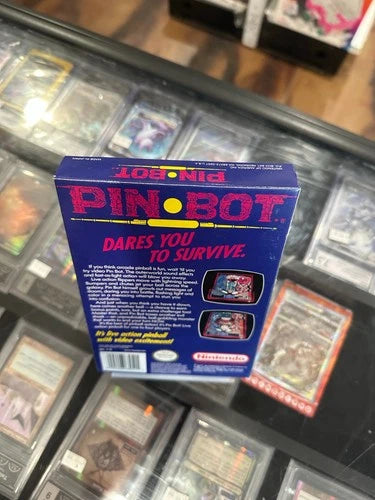 Pinbot - NES - (Nintendo Entertainment System, 1990) CIB Good Condition - Poster