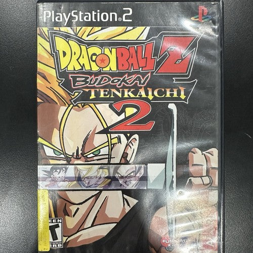 Dragon Ball Z Budokai Tenkaichi 2 PS2 + Best Fights Bonus DVD Tested Rare