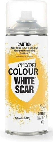 Load image into Gallery viewer, Games Workshop Warhammer Citadel Spray Primer White Scar 9.5oz Can
