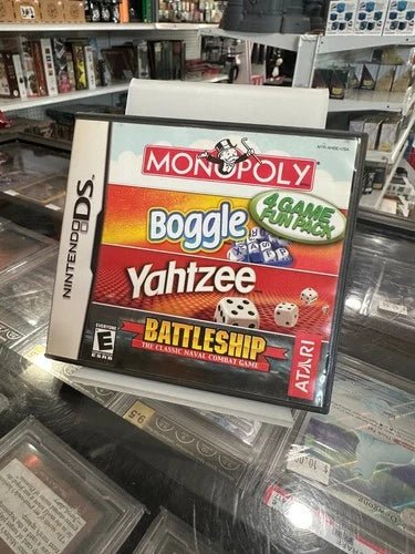 Load image into Gallery viewer, Monopoly/Boggle/Yahtzee/Battleship - Nintendo DS - Good Condition - CIB - Cobbco
