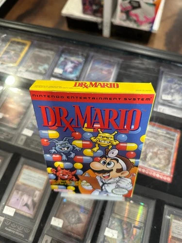 Dr Mario Nintendo NES Game CIB Complete Authentic - With Poster - Good Condition