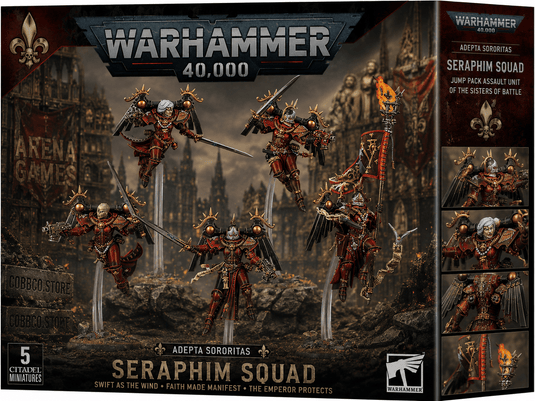 Games Workshop Seraphim Squad Adepta Sororitas Warhammer 40k - Cobbco