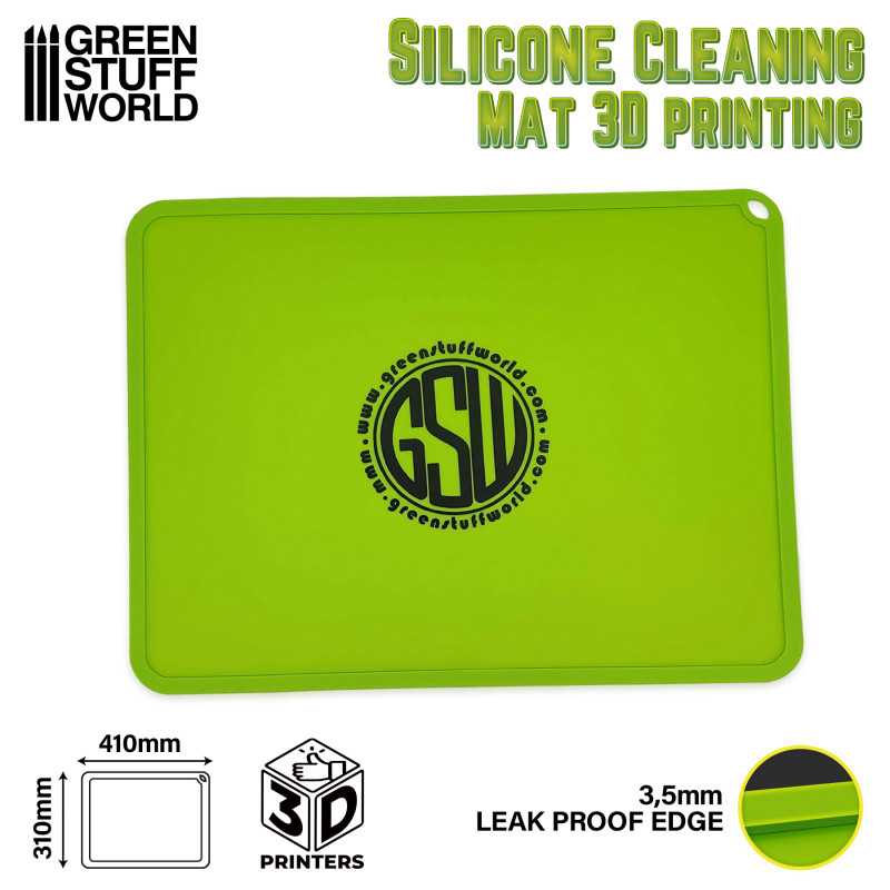 Load image into Gallery viewer, Green Stuff World for Models and Miniatures Silicone Cleaning Mat 410x310mm 3654
