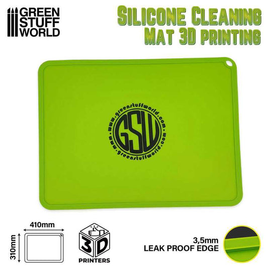 Green Stuff World for Models and Miniatures Silicone Cleaning Mat 410x310mm 3654