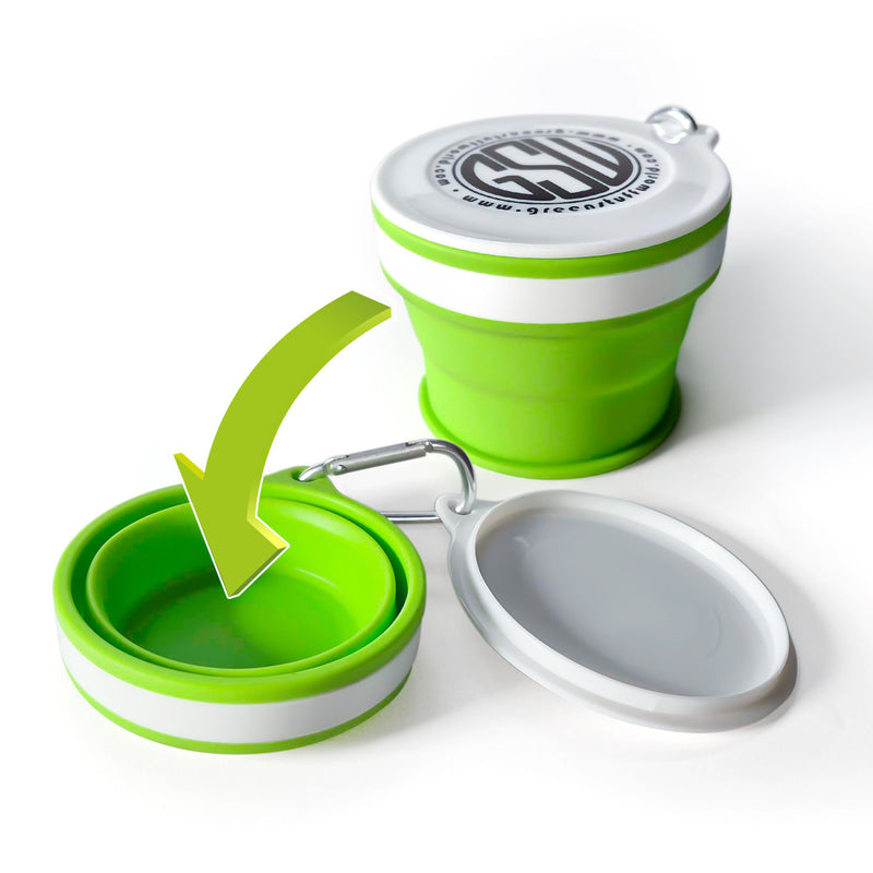 Load image into Gallery viewer, Green Stuff World Silicone collapsible cup 170ml - Cobbco

