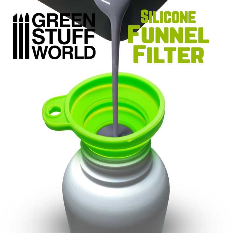 Load image into Gallery viewer, Green Stuff World for Models &amp; Miniatures Silicone Funnel For 3D Printer Resin 3099
