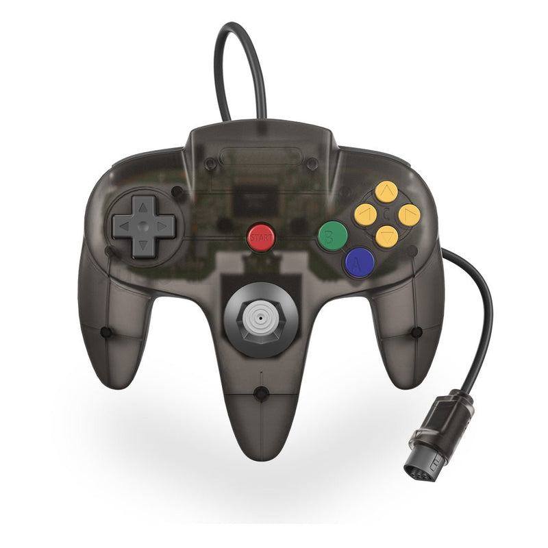Load image into Gallery viewer, XYAB PROTO64 Wired Controller - Smoke Black for Nintendo N64 - Cobbco
