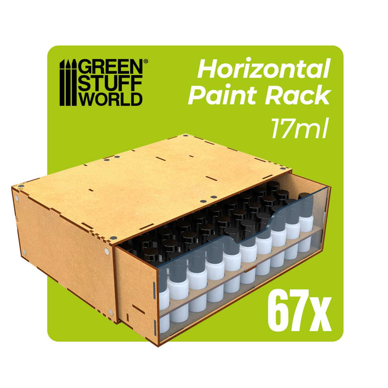 Load image into Gallery viewer, Green Stuff World Stackable Hobby Paint Rack 17ml with magnets - Cobbco
