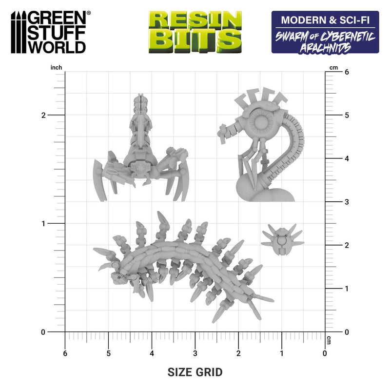 Load image into Gallery viewer, Swarm of Cybernetic Arachnids 1:48
