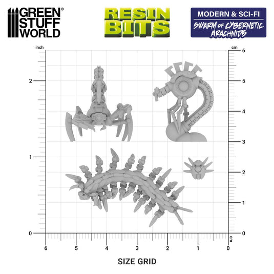 Swarm of Cybernetic Arachnids 1:48
