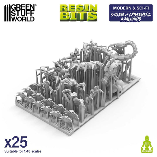 Swarm of Cybernetic Arachnids 1:48