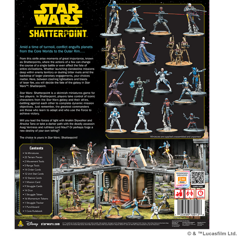 Load image into Gallery viewer, Atomic Mass Games Star Wars: Shatterpoint – Core Set SWP01EN
