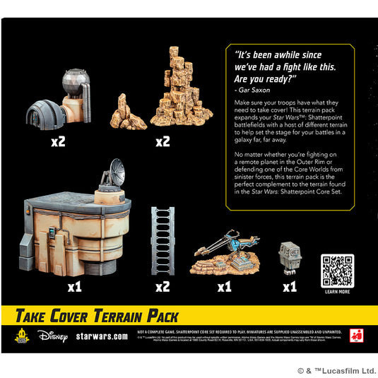 Atomic Mass Games Star Wars: Shatterpoint – Take Cover Terrain Pack SWP17