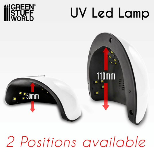 Green Stuff World Ultraviolet LED Lamp for Curing Resins and Fluorescent Paint 2384 - Cobbco