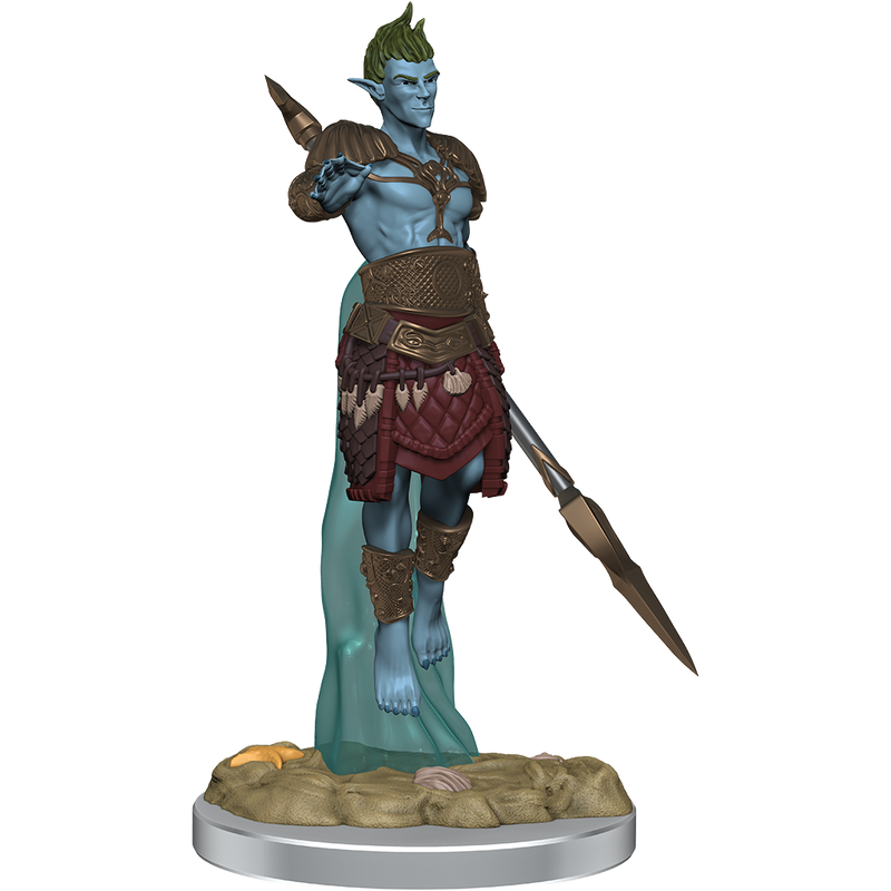 Load image into Gallery viewer, WizKids D&amp;D Nolzur&#39;s Marvelous Miniatures: Sea Elf Fighters
