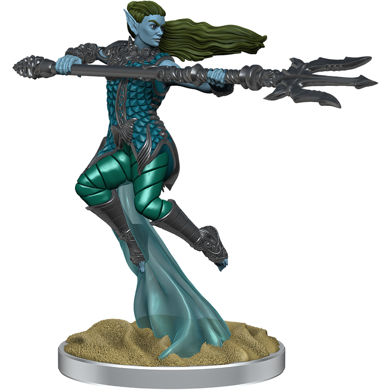 Load image into Gallery viewer, WizKids D&amp;D Nolzur&#39;s Marvelous Miniatures: Sea Elf Fighters
