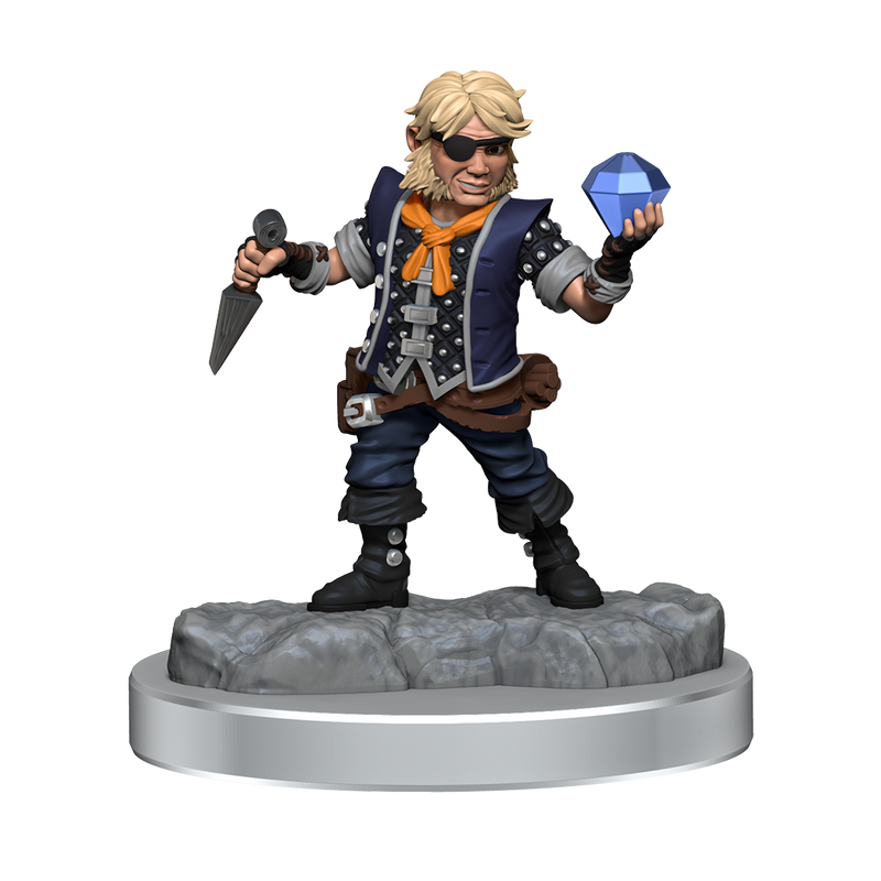 Load image into Gallery viewer, Dungeons &amp; Dragons Frameworks: Halfling Rogue (Wave 2) 75081
