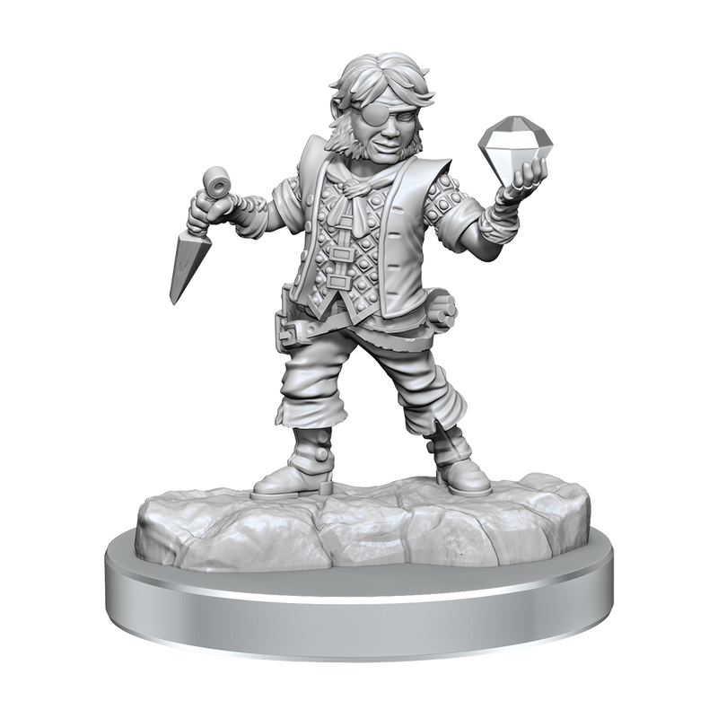 Load image into Gallery viewer, Dungeons &amp; Dragons Frameworks: Halfling Rogue (Wave 2) 75081
