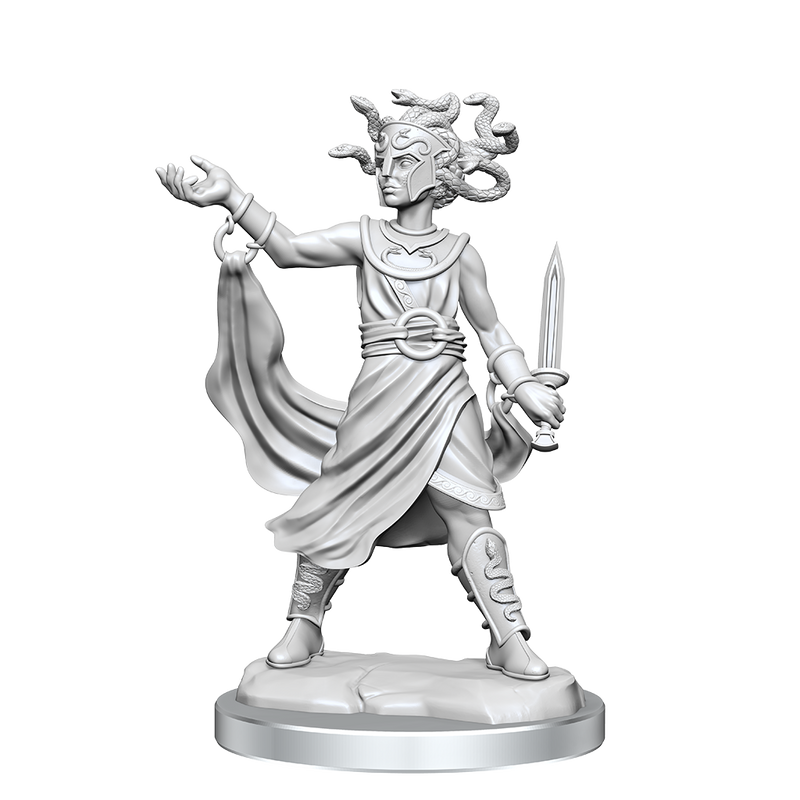 Load image into Gallery viewer, Dungeons &amp; Dragons Frameworks: Medusa - Unpainted and Unassembled 75096
