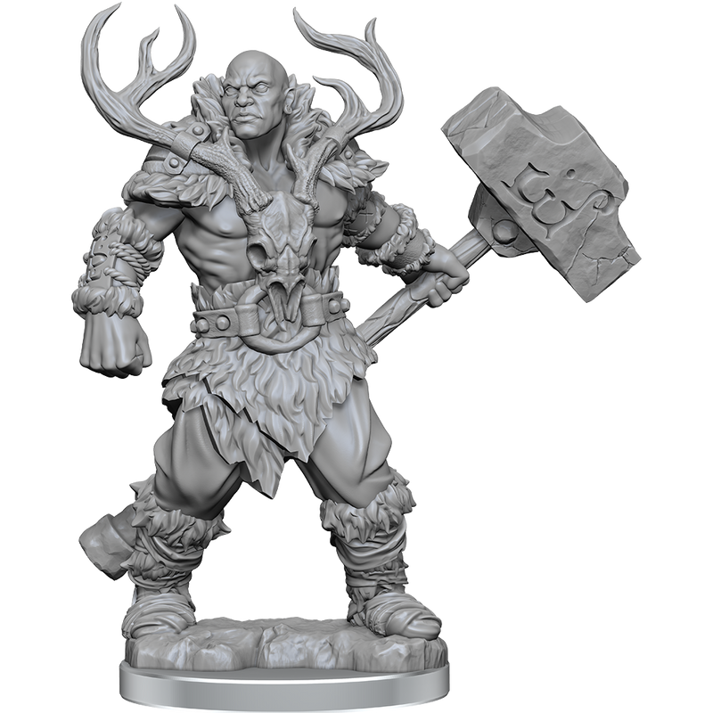 Load image into Gallery viewer, Dungeons &amp; Dragons Frameworks: Goliath Barbarian - Unpainted and Unassembled 75083
