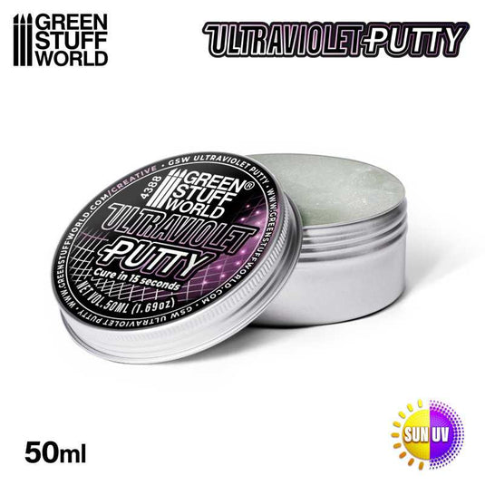 Green Stuff World for Models and Miniatures Ultraviolet Putty 50ml