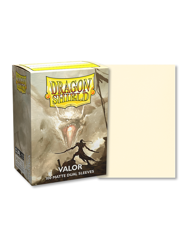 Load image into Gallery viewer, Dragon Shield: Valor - Dual Matte Sleeves - Standard Size AT-15059
