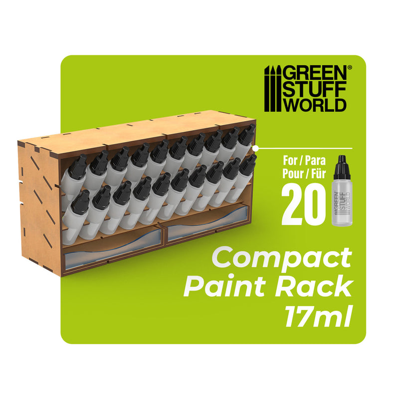 Load image into Gallery viewer, Green Stuff World Horizontal Paint Organizer 17ml - COMPACT - Cobbco
