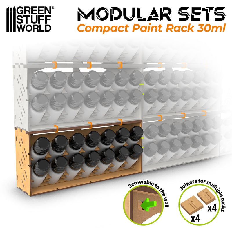 Load image into Gallery viewer, Green Stuff World Horizontal Paint Organizer 30ml - COMPACT - Cobbco
