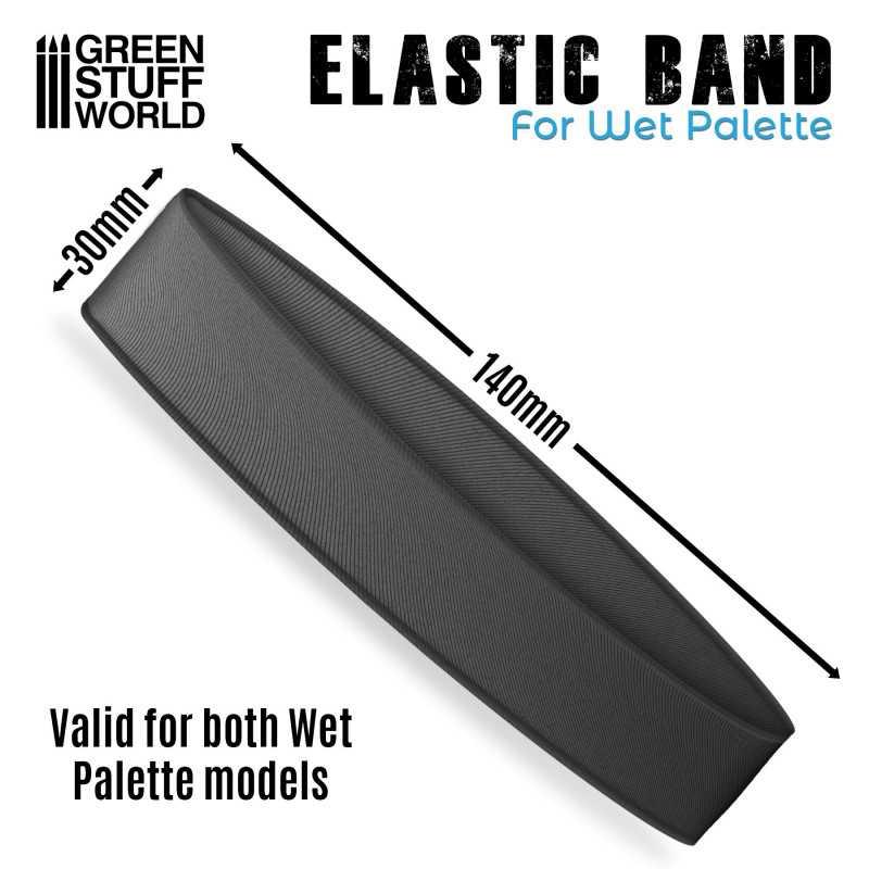 Load image into Gallery viewer, Green Stuff World for Models &amp; Miniatures Wet Palette Elastic Band 2741
