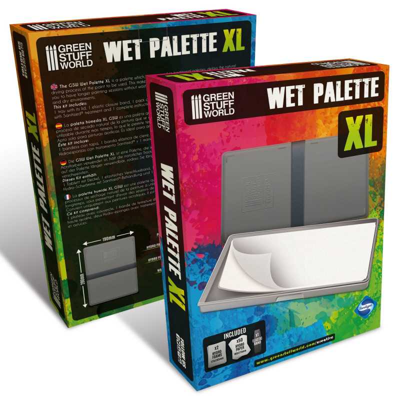 Load image into Gallery viewer, Green Stuff World for Models &amp; Miniatures Wet Palette XL 10620
