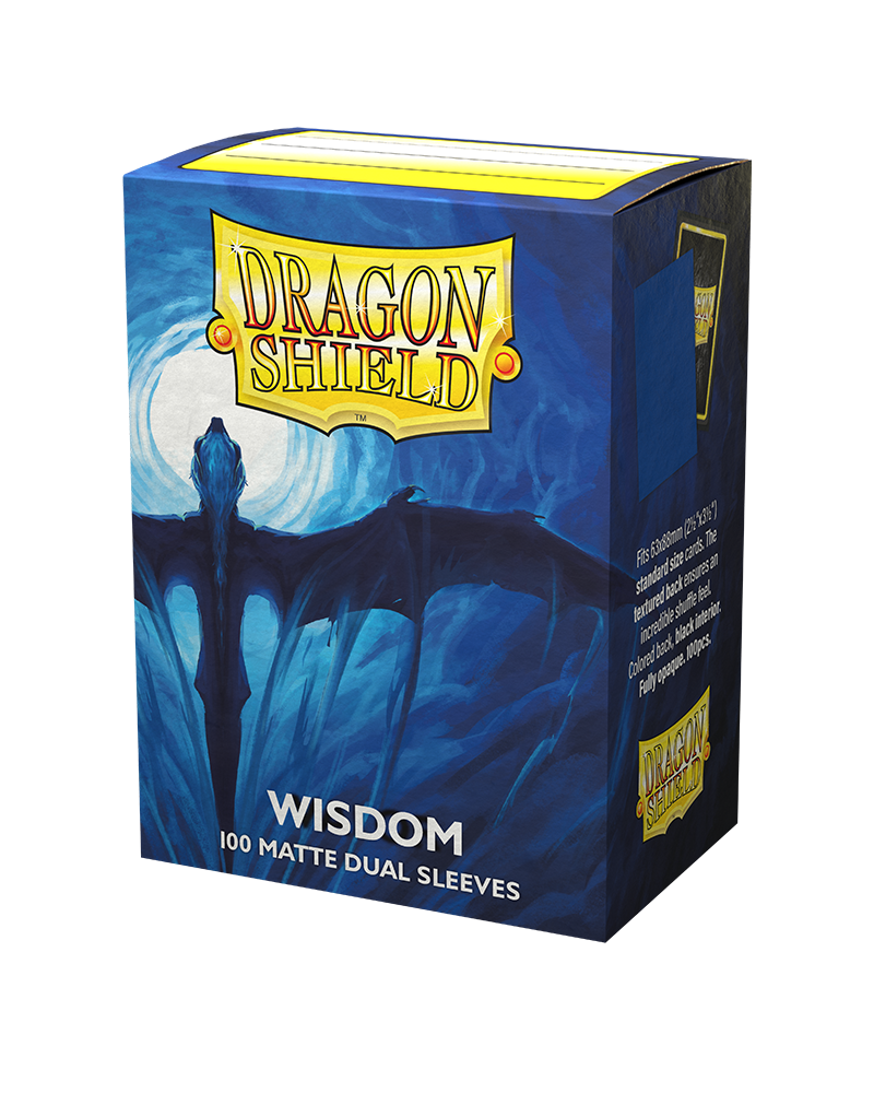 Load image into Gallery viewer, Dragon Shields Wisdom - Dual Matte Sleeves - Standard Size AT-15057
