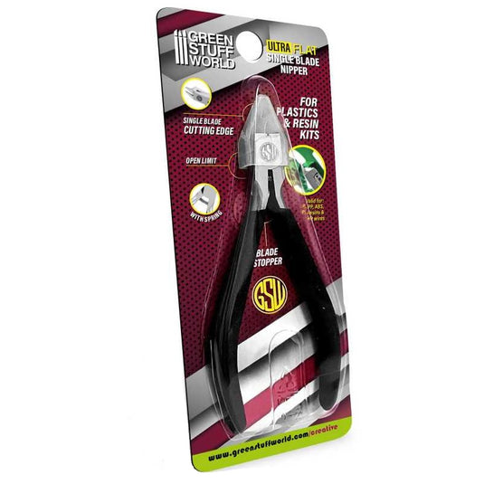 Green Stuff World for Models and Miniatures Ultra Flat Cutting Nipper 2759