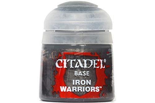 Games Workshop Citadel Base Acrylic Paint: Iron Warriors 21-48