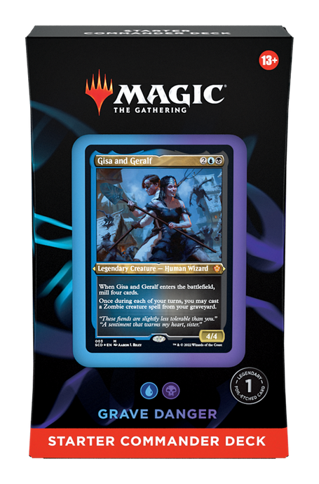 Magic the Gathering Starter Commander Deck - Grave Danger