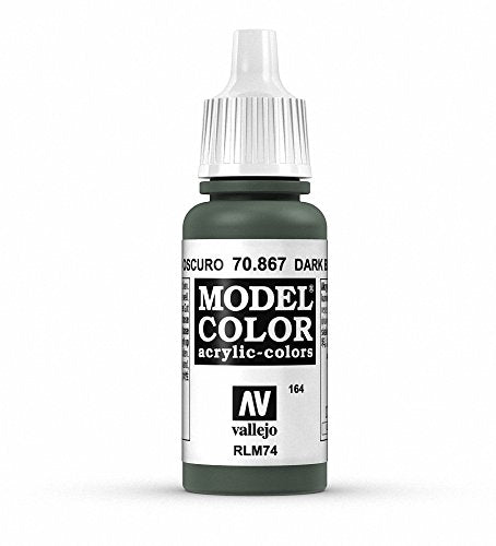 Vallejo Model Color Olive Green Model Color Paint, 17ml